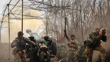 Siły Zbrojne Ukrainy podczas walk o Bachmut, maj 2023 r.