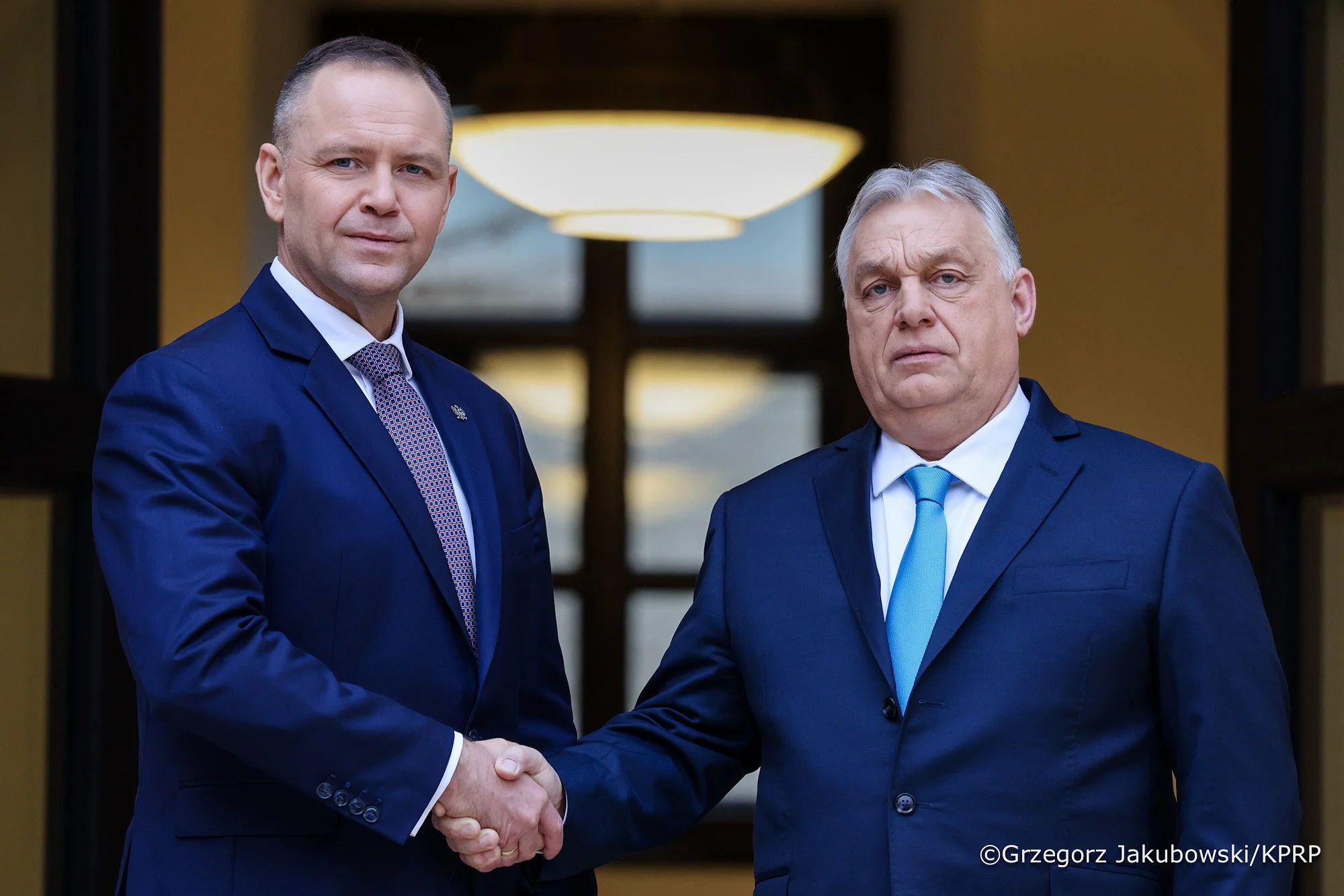 Prezydent RP Karol Nawrocki i premier Węgier Viktor Orban