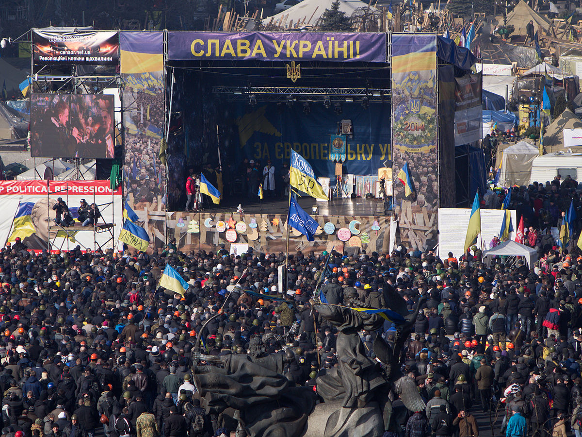 Euromajdan. Protesty w Kijowie, 2014 rok