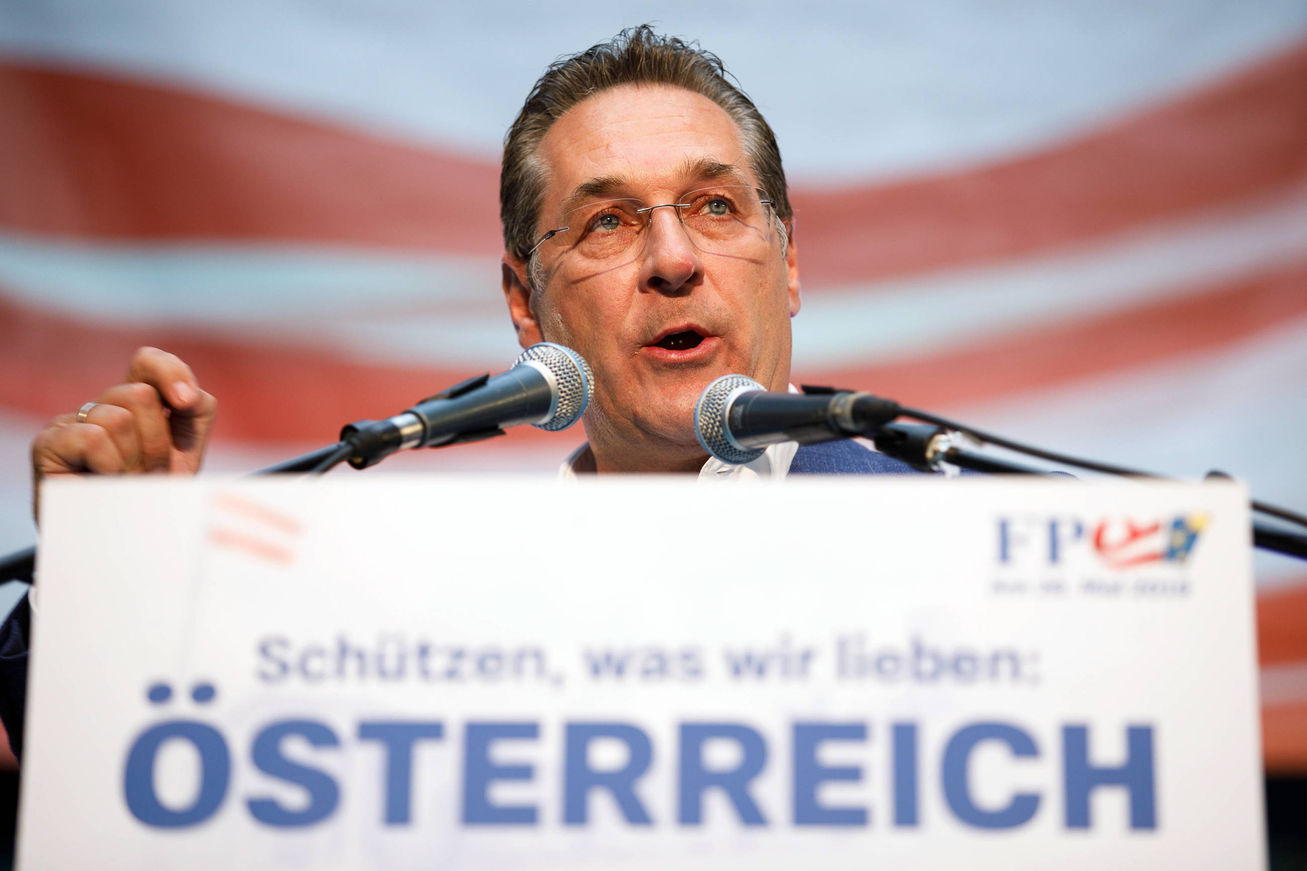 Wicekanclerz Austrii Heinz-Christian Strache