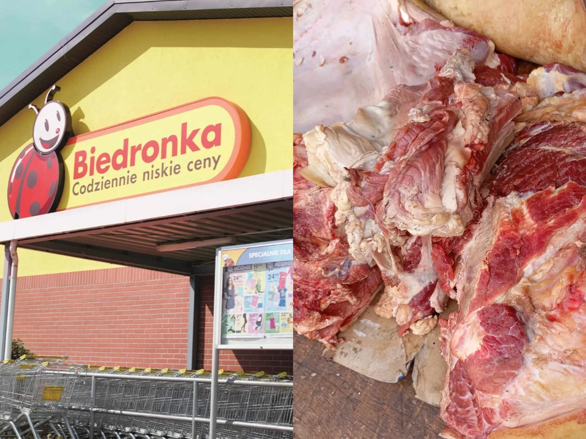 Biedronka, wołowina