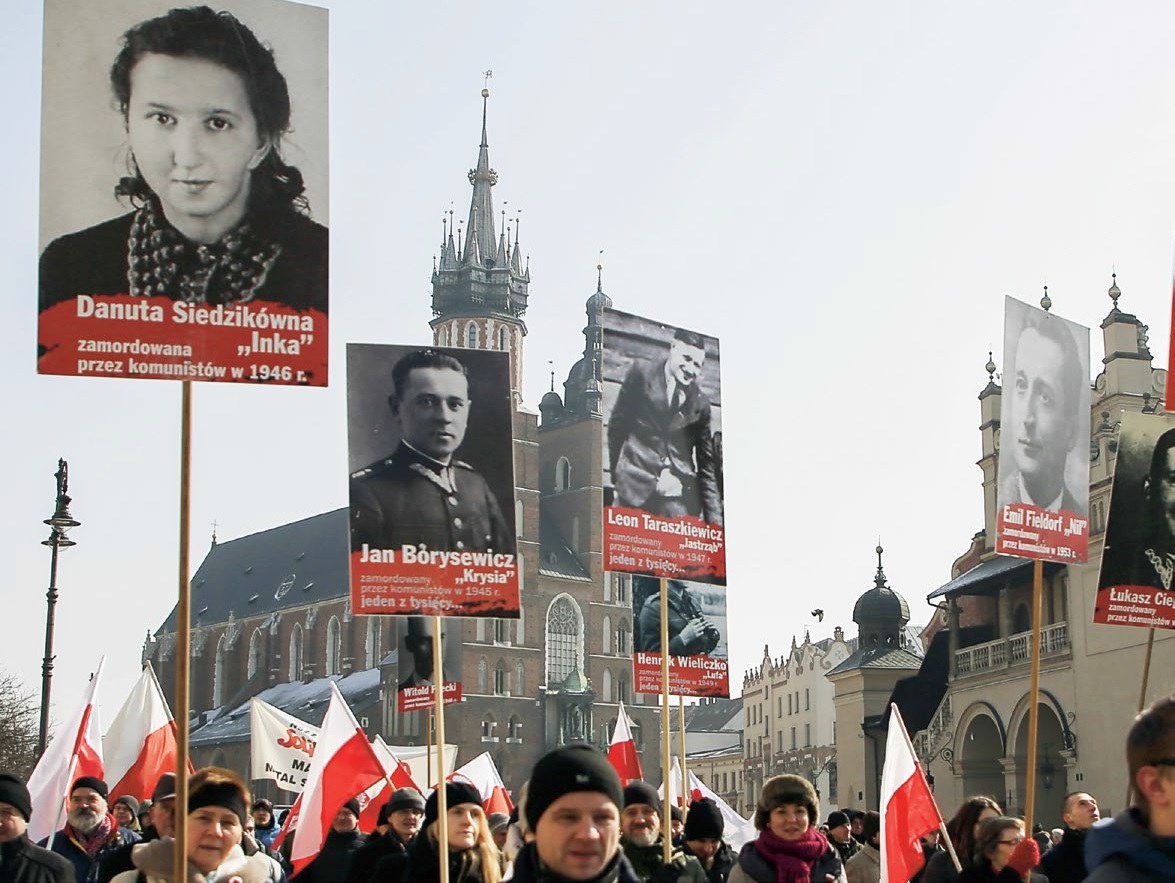 Obchody Dnia Pamięci Żołnierzy Wyklętych w Krakowie, 4 marca 2018 r.