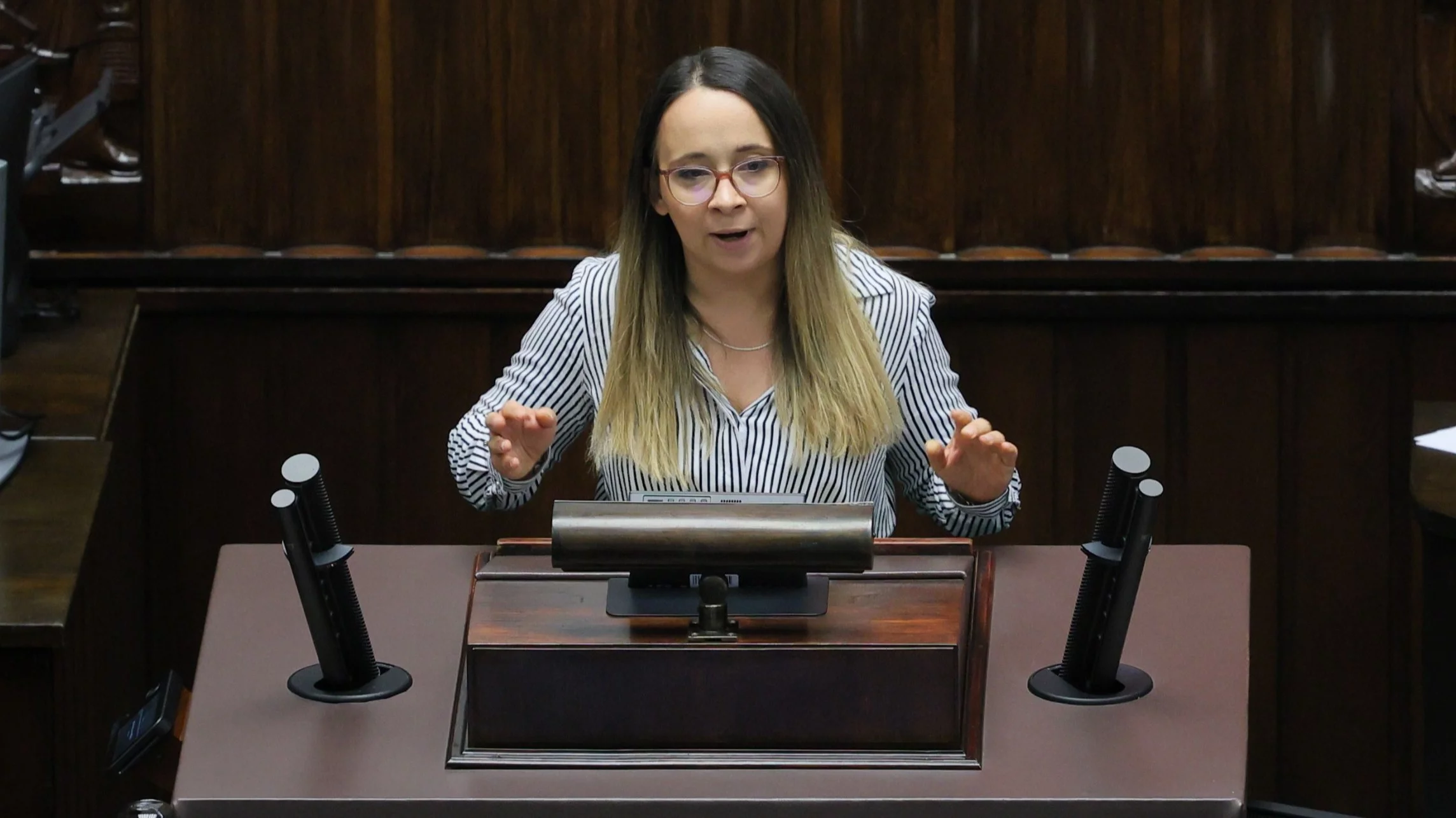 Poseł z partii Razem Marcelina Zawisza