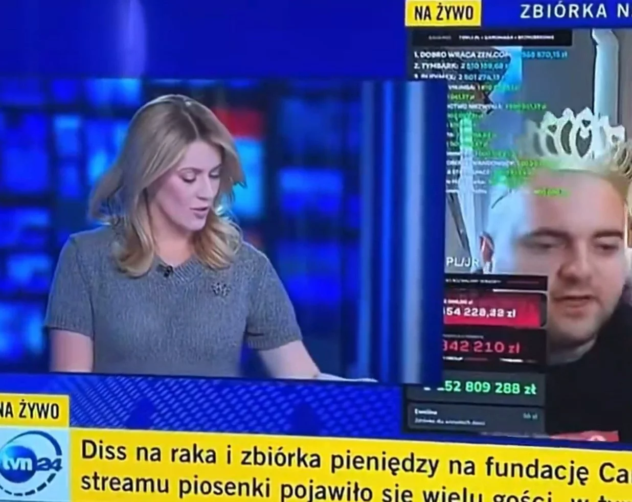 Bedoes 2115 na żywo w TVN24