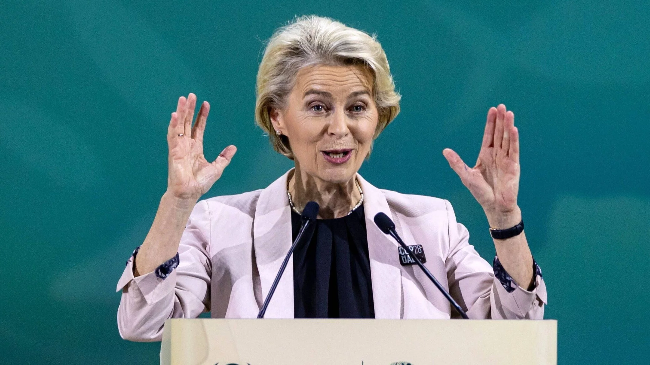 Przewodnicząca Komisji Europejskiej Ursula von der Leyen