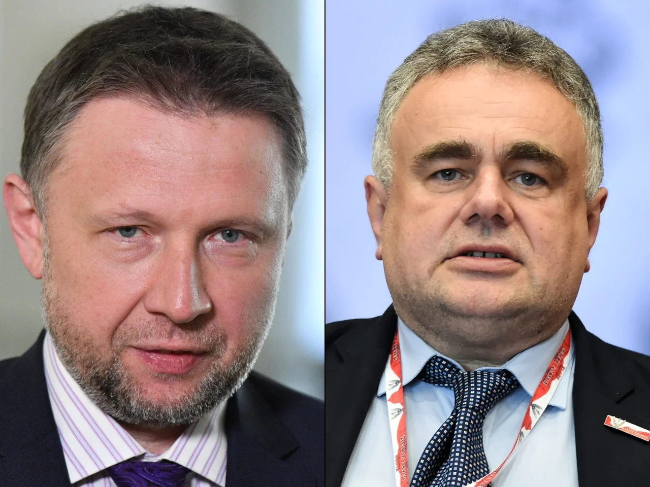Marcin Kierwiński (L) i Tomasz Sakiewicz (P)