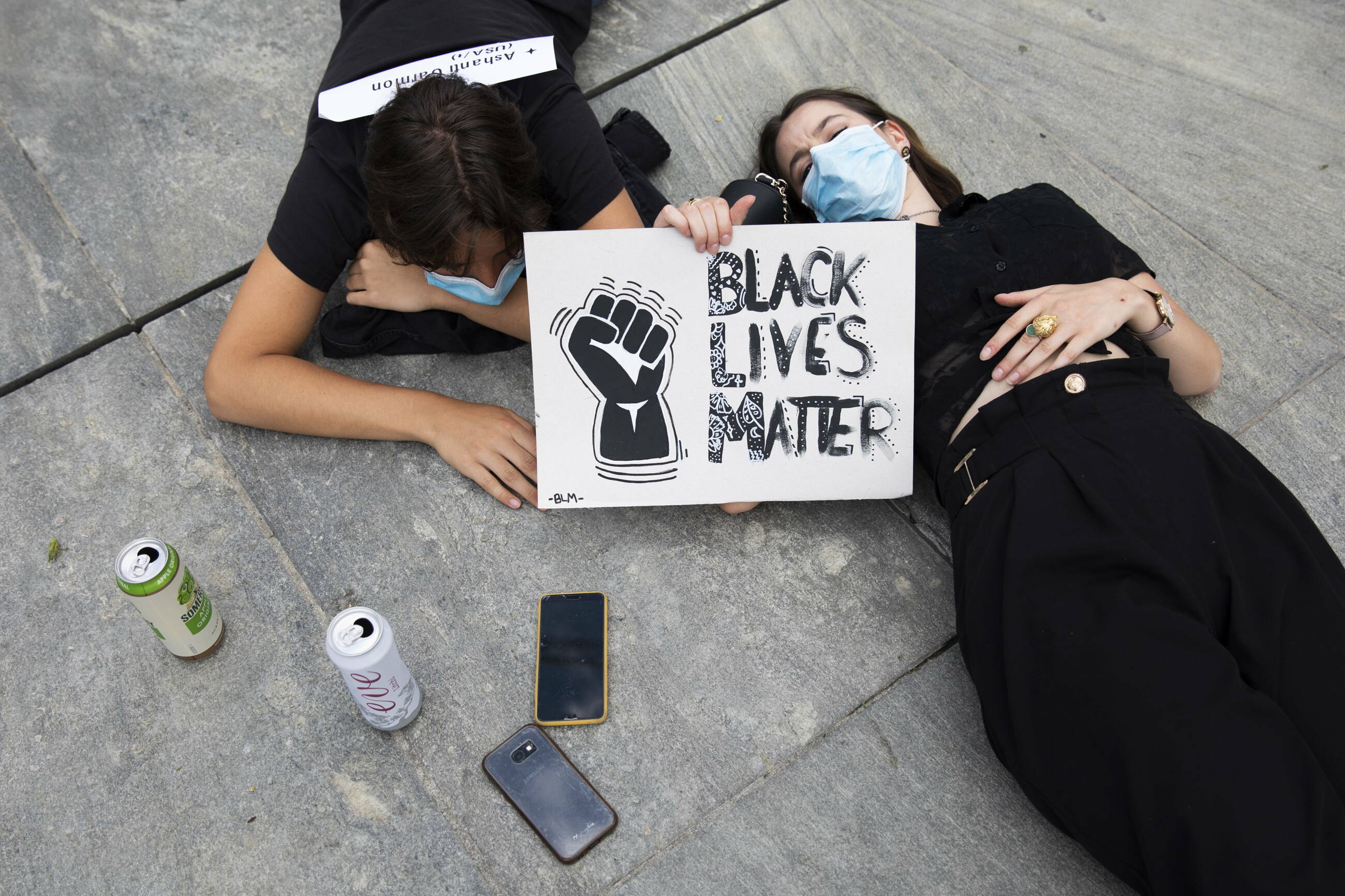 Protest przeciwko rasizmowi.