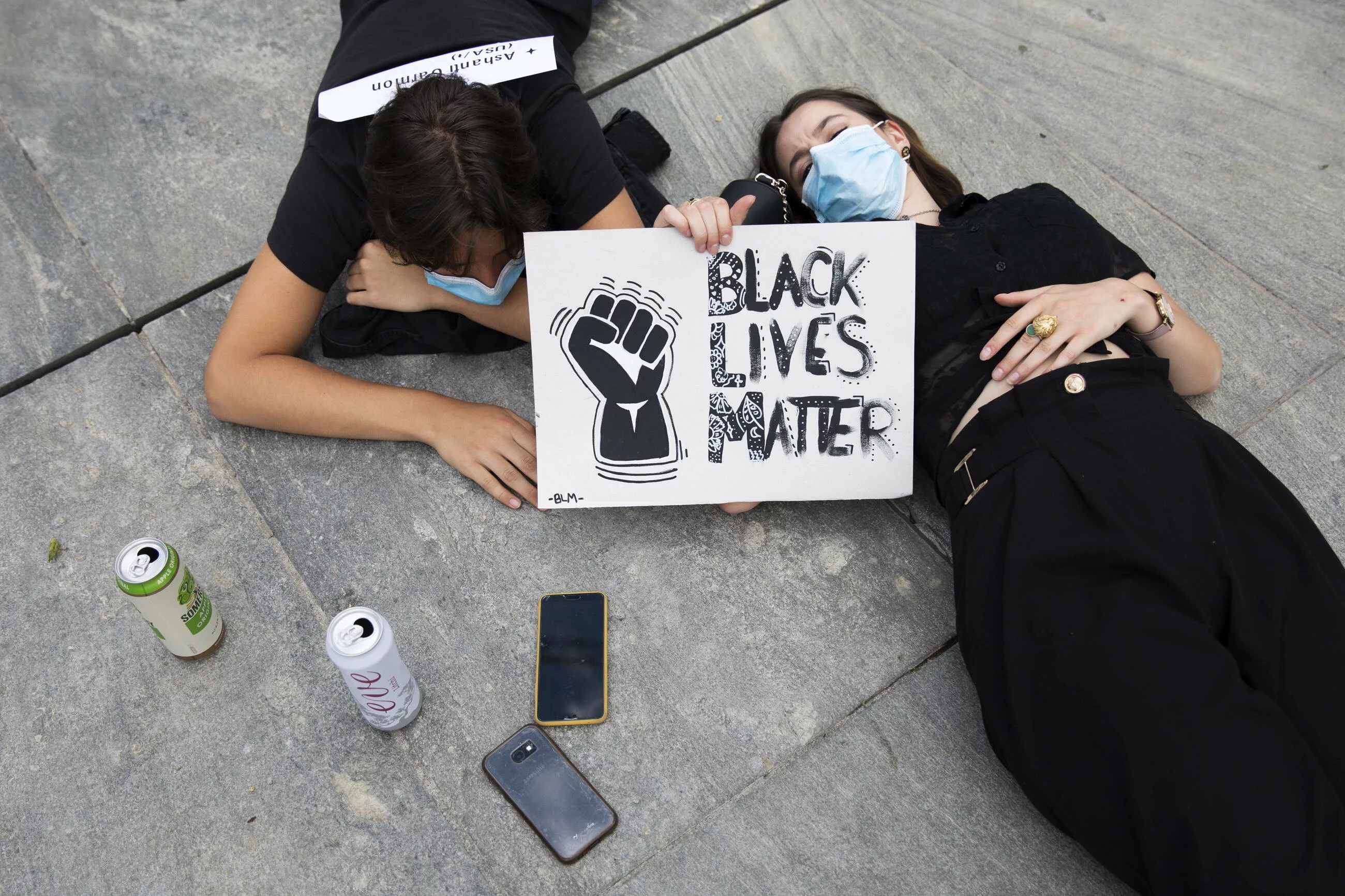 Protest przeciwko rasizmowi.