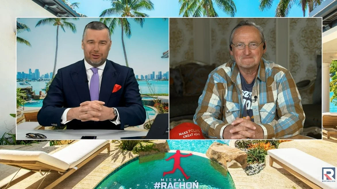 Michał Rachoń i Wojciech Cejrowski w TV Republika