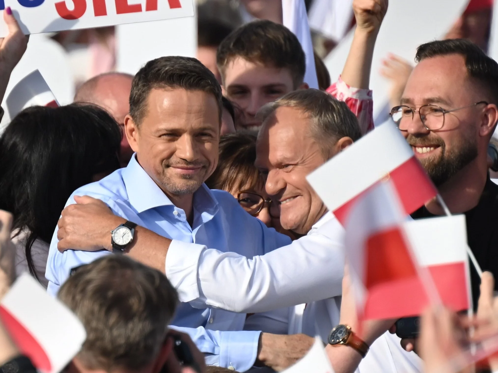 Rafał Trzaskowski i premier Donald Tusk