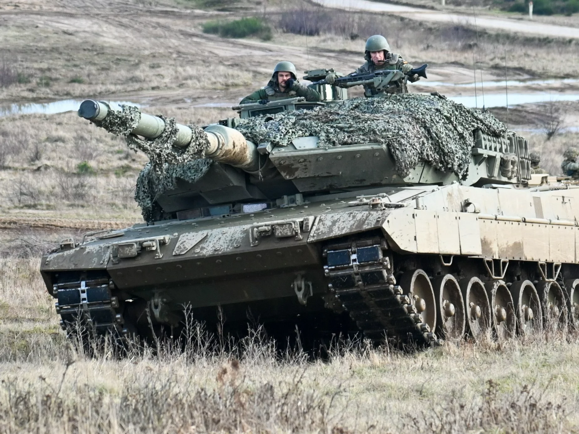 Ćwiczenia na poligonie w Drawsku Pomorskim