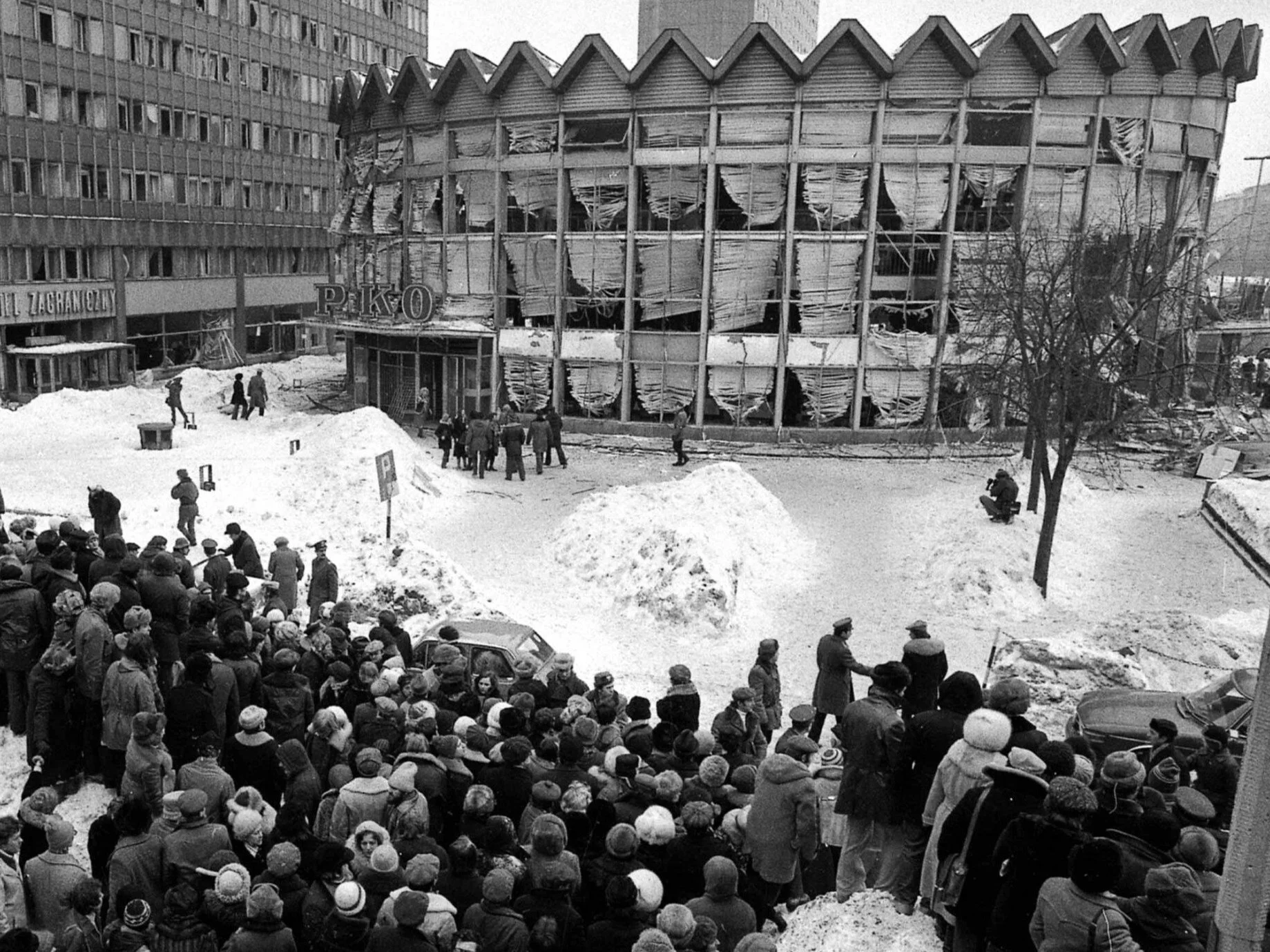 Warszawa 15.02.1979. Wybuch Gazu w rotundzie PKO