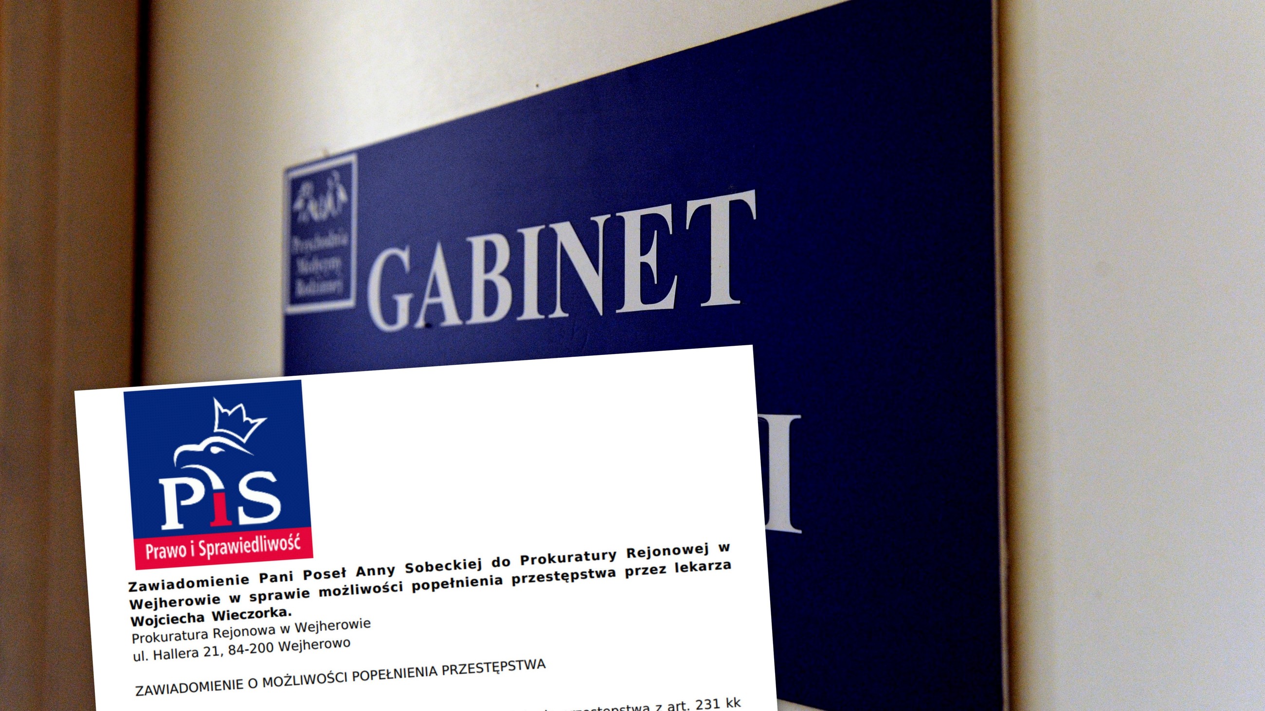 Nie chciał „leczyć pisowców”. Jest postępowanie dyscyplinarne