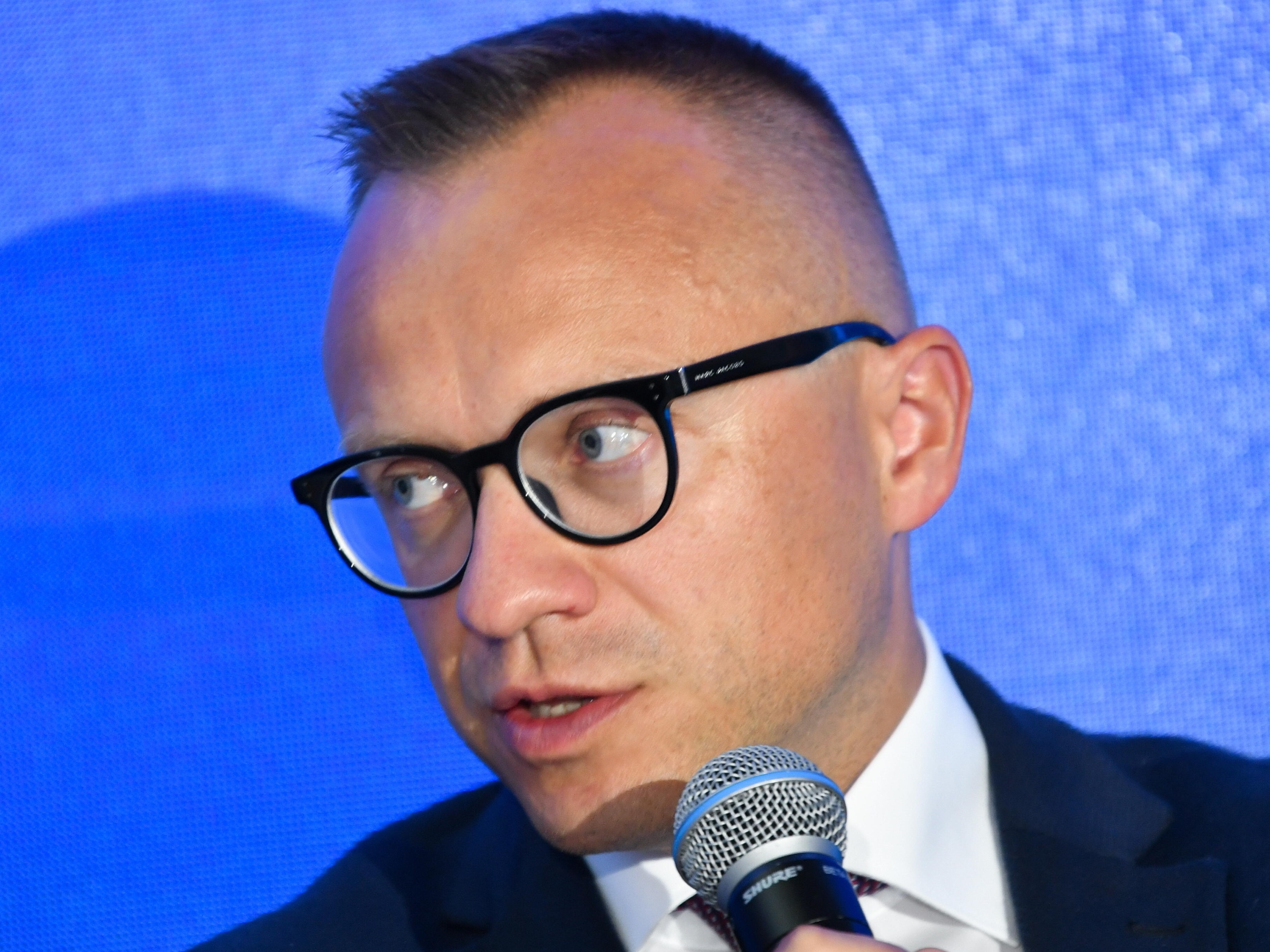 Wiceminister finansów Artur Soboń