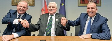 sojusz Lecha Wałęsy z PO