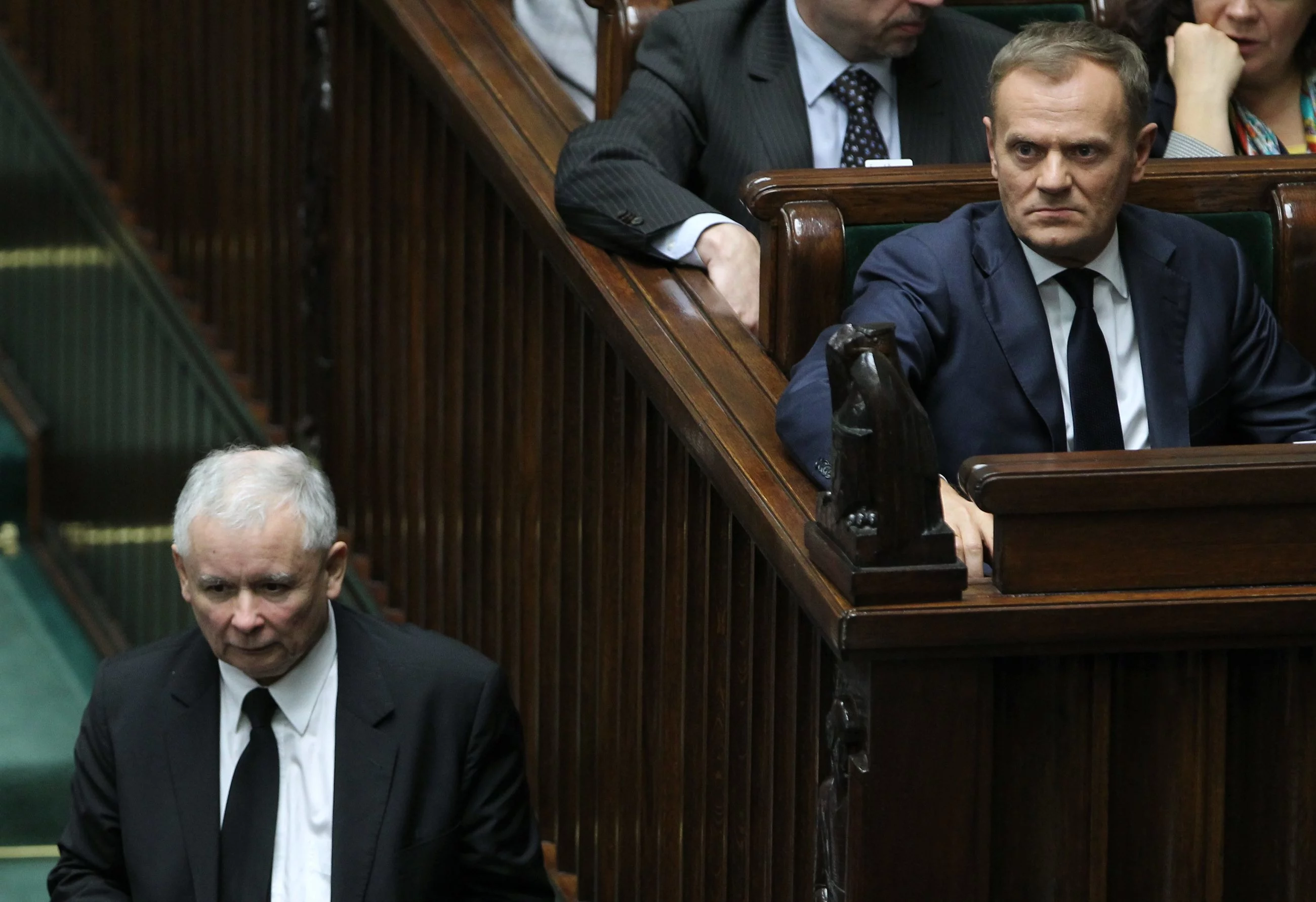 Jarosław Kaczyński i Donald Tusk