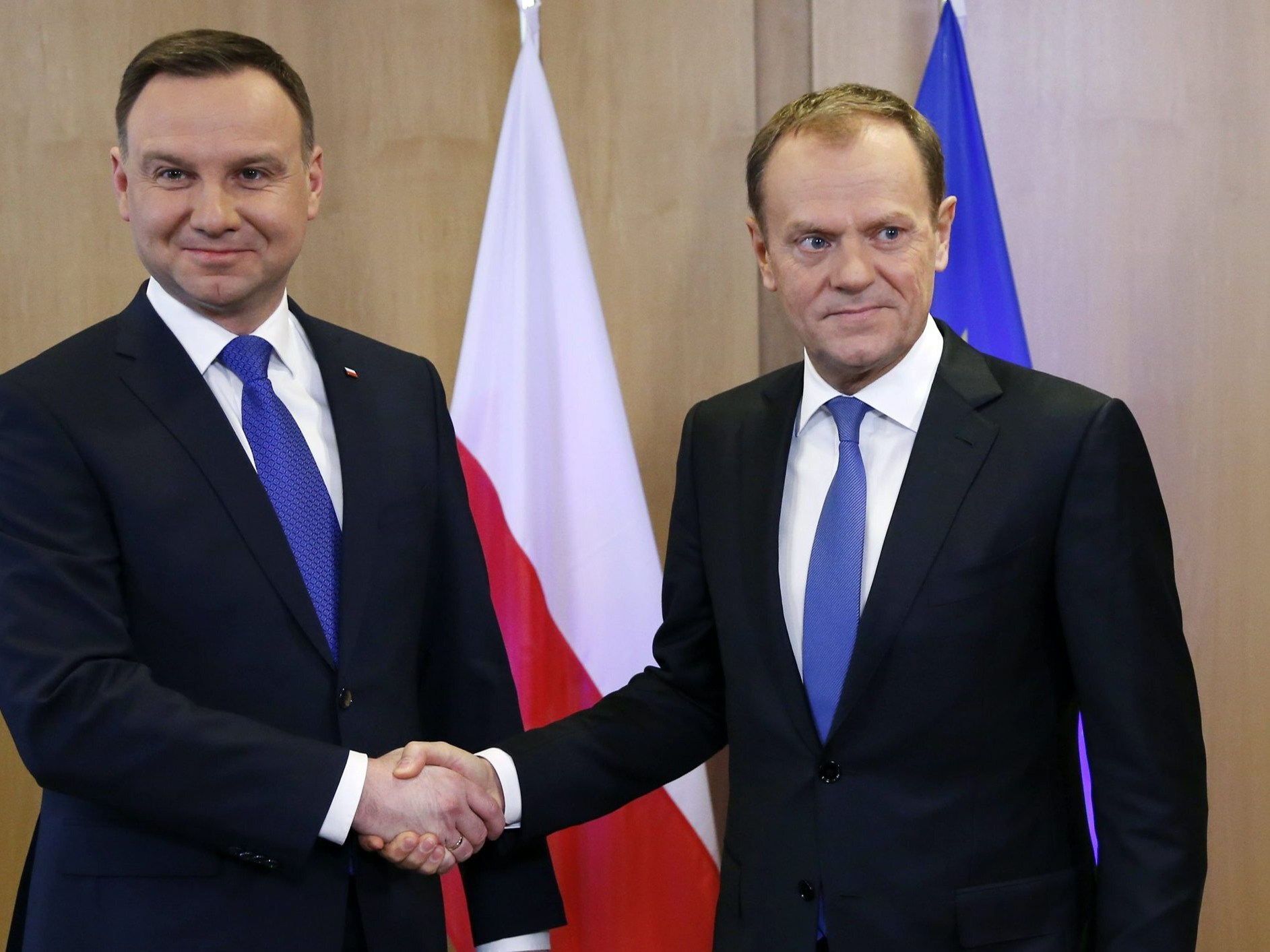 Andrzej Duda, Donald Tusk