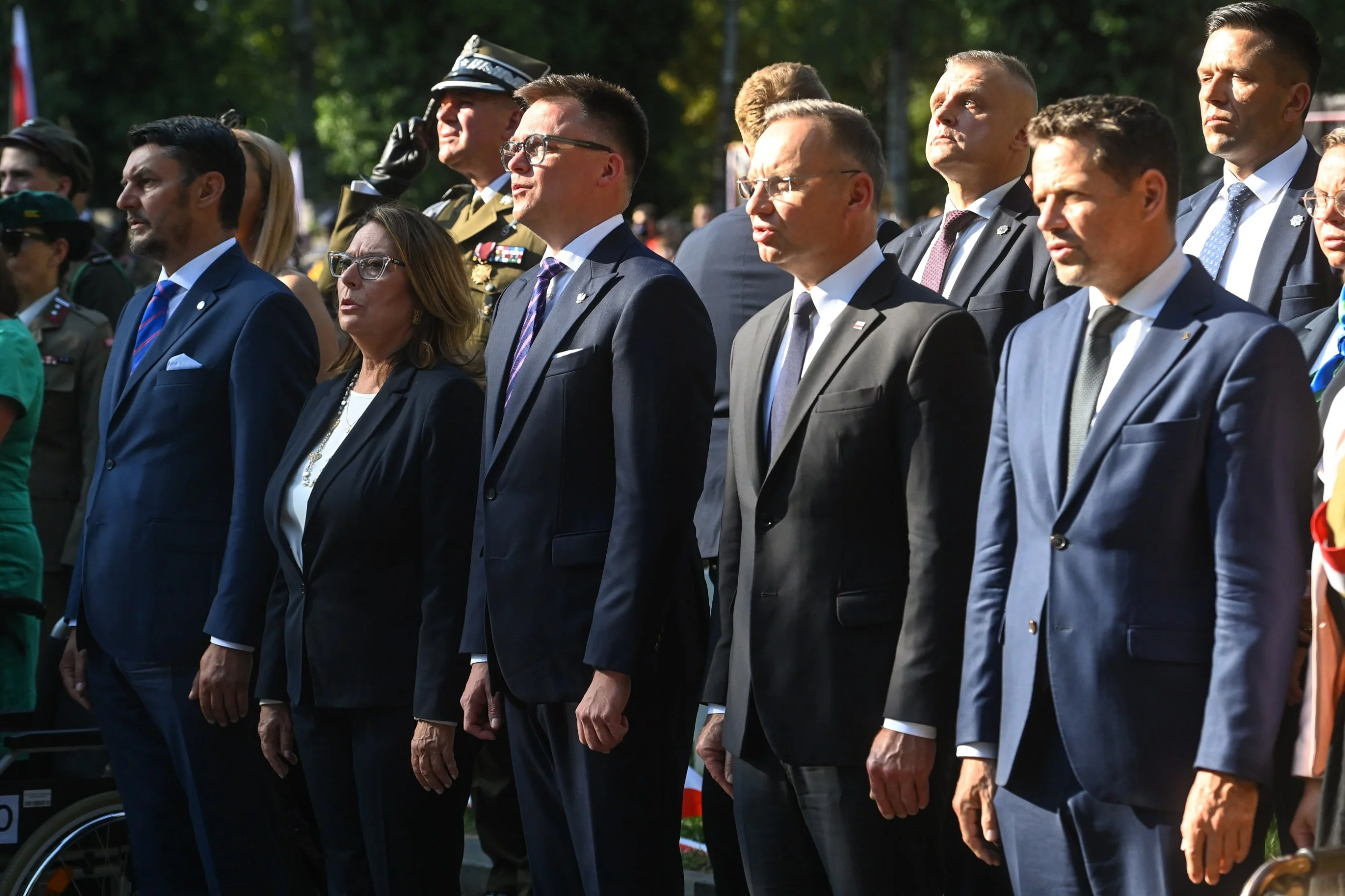 Szymon Hołownia, Andrzej Duda i Rafał Trzaskowski