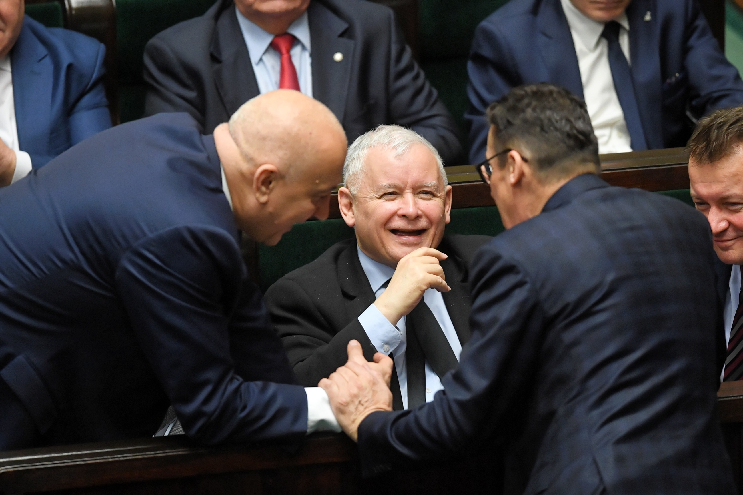 Jarosław Kaczyński w Sejmie