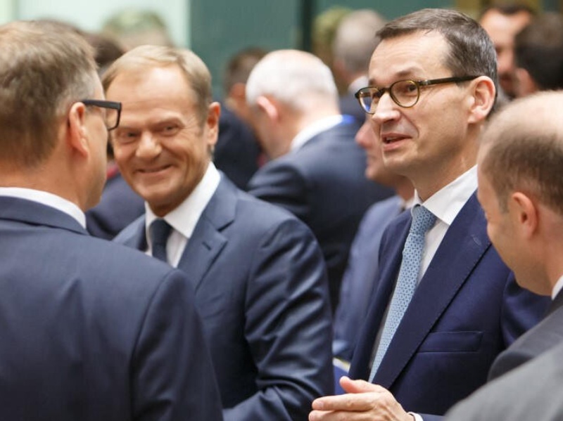 Donald Tusk, Mateusz Morawiecki