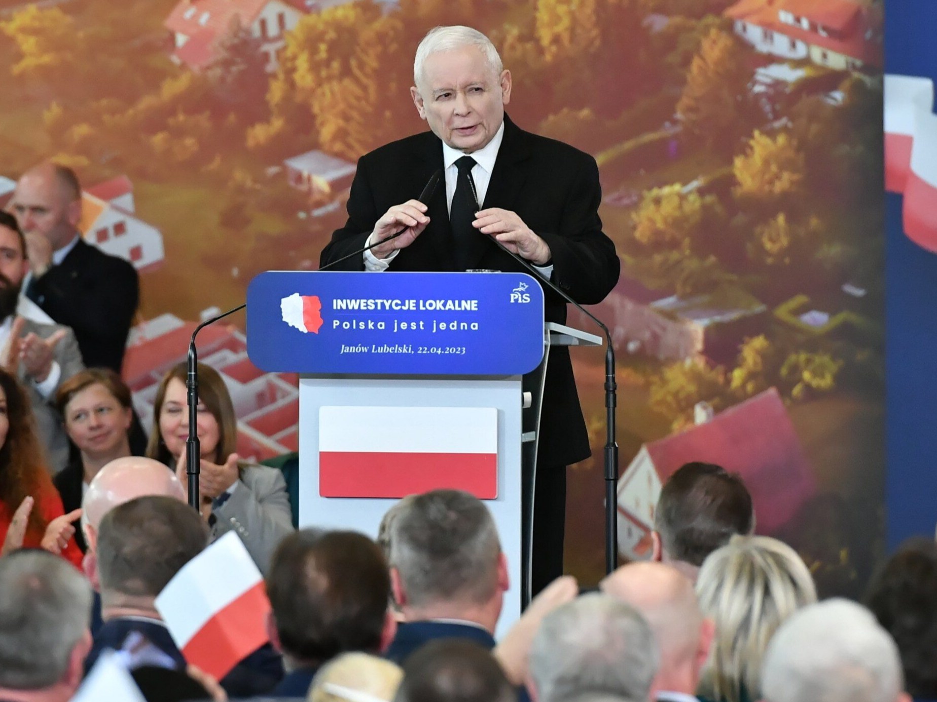 Prezes PiS Jarosław Kaczyński