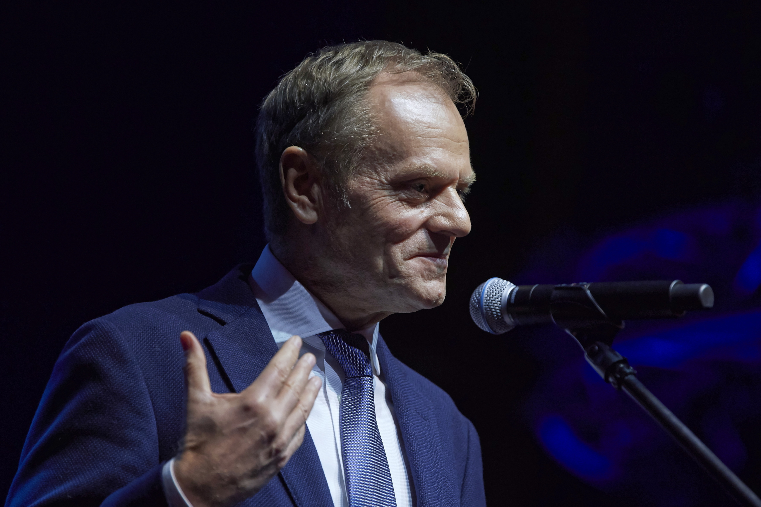 Przewodniczący Europejskiej Partii Ludowej Donald Tusk