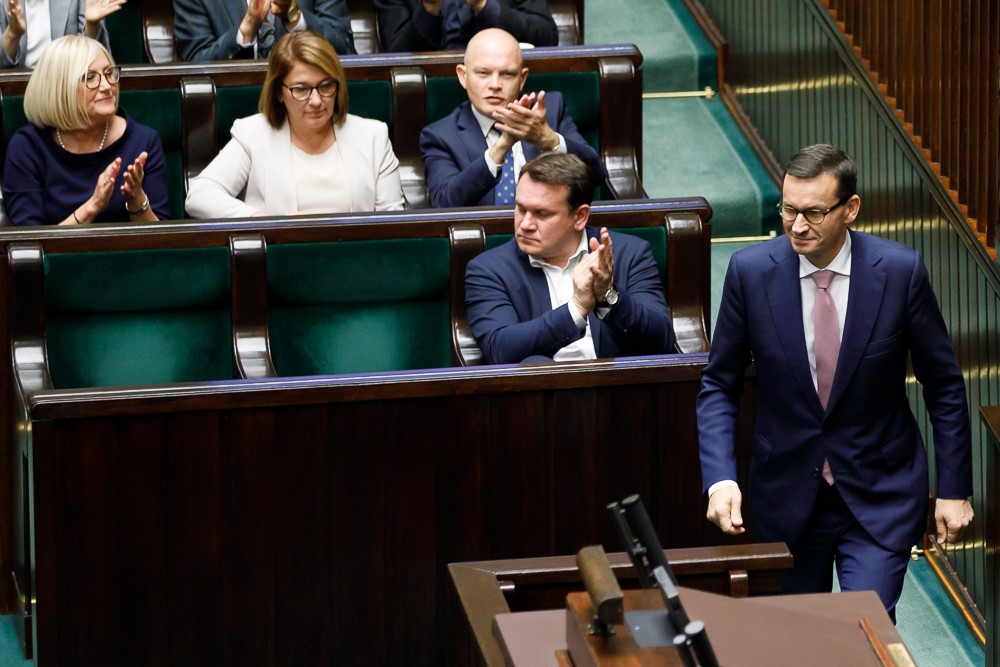 Mateusz Morawiecki w Sejmie