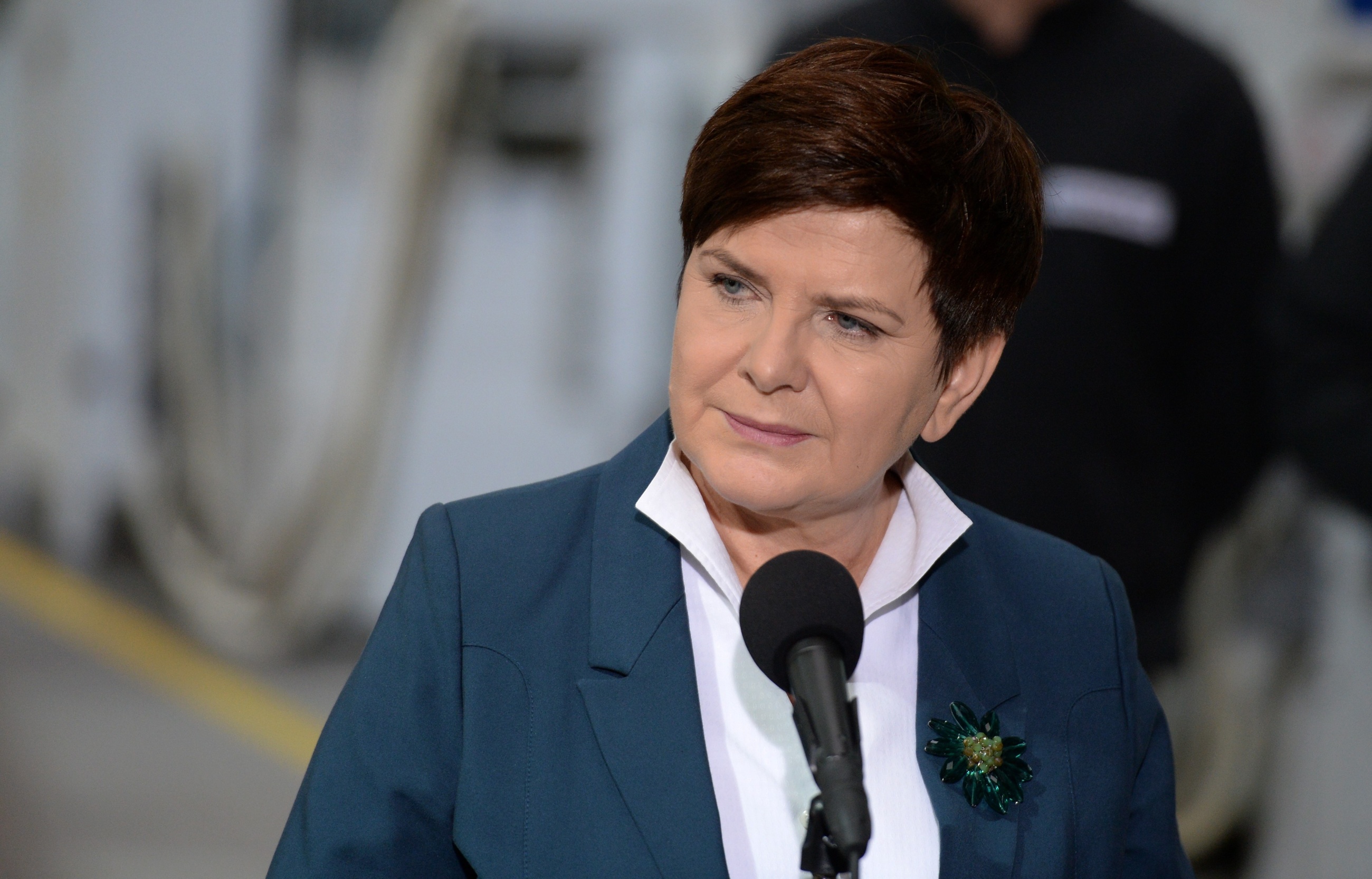 Beata Szydło, premier