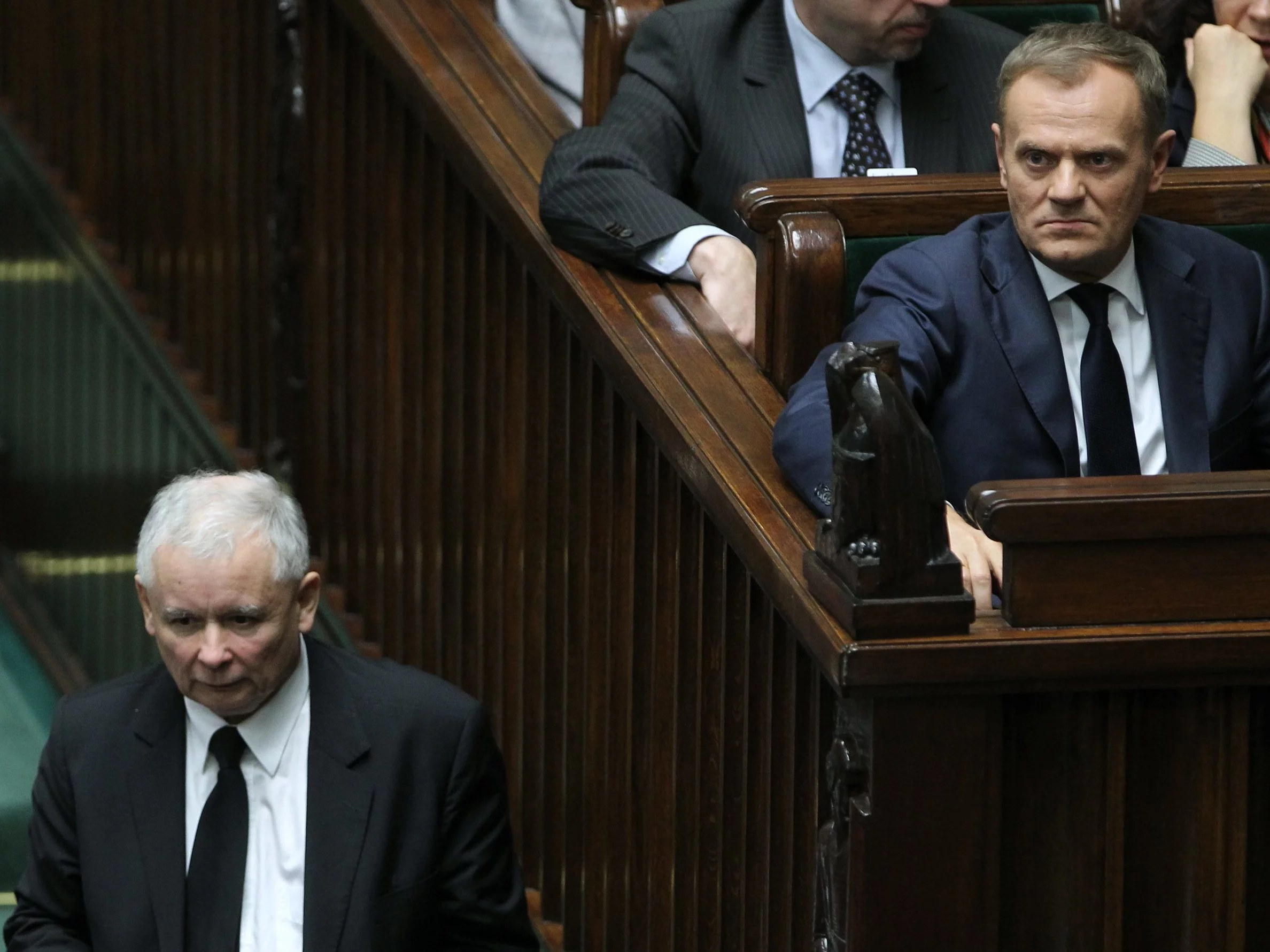 Jarosław Kaczyński i Donald Tusk