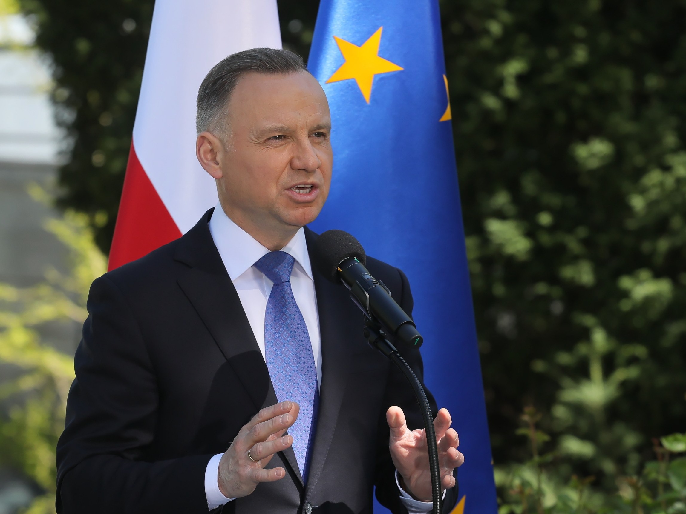 Prezydent Andrzej Duda