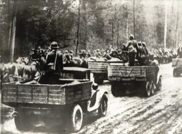 Sowieccy żołnierze w Polsce
