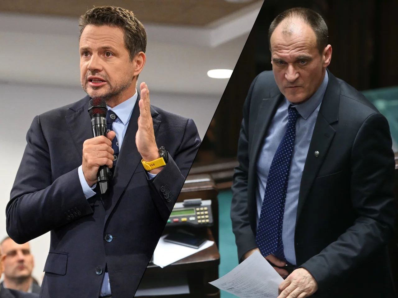 "Wynik działania sowieckiej agentury". Kukiz uderza w Trzaskowskiego