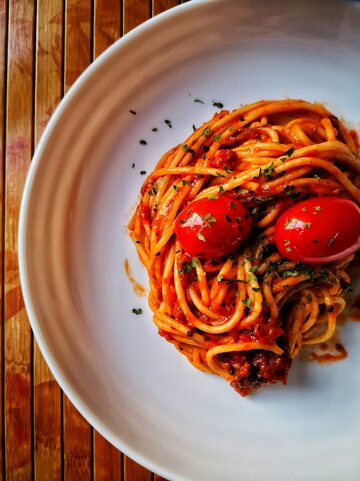 Spaghetti, zdjęcie ilustracyjne