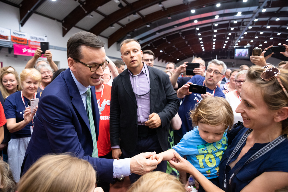 Mateusz Morawiecki na zjeździe Klubów "Gazety Polskiej"