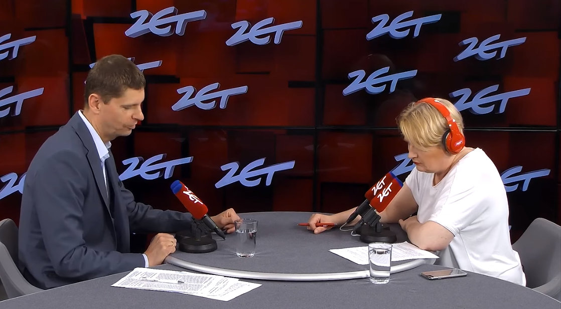 Nowy minister edukacji Dariusz Piontkowski był gościem Beaty Lubeckiej w studiu Radia ZET.