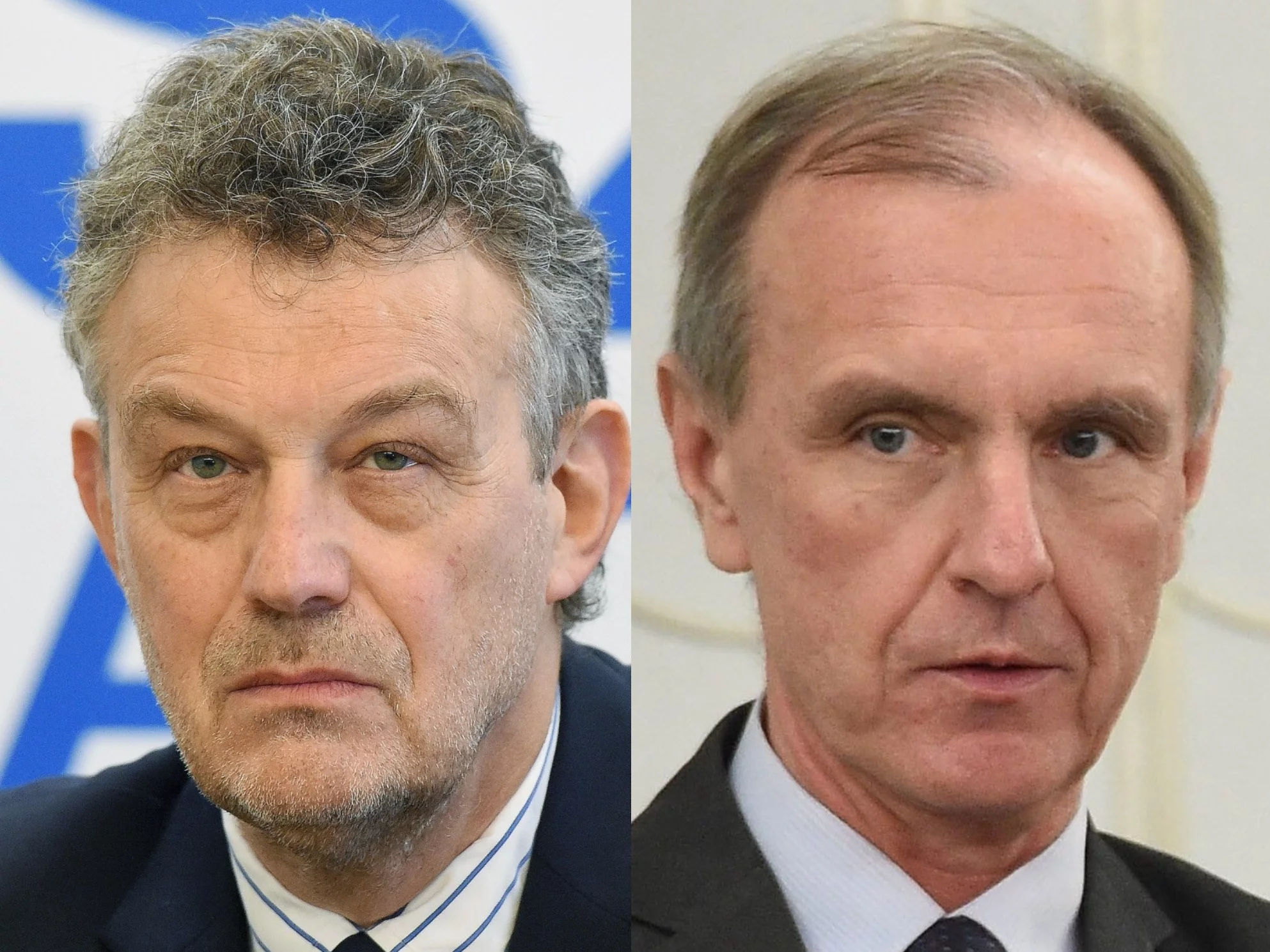 Ryszard Schnepf i Bogdan Klich