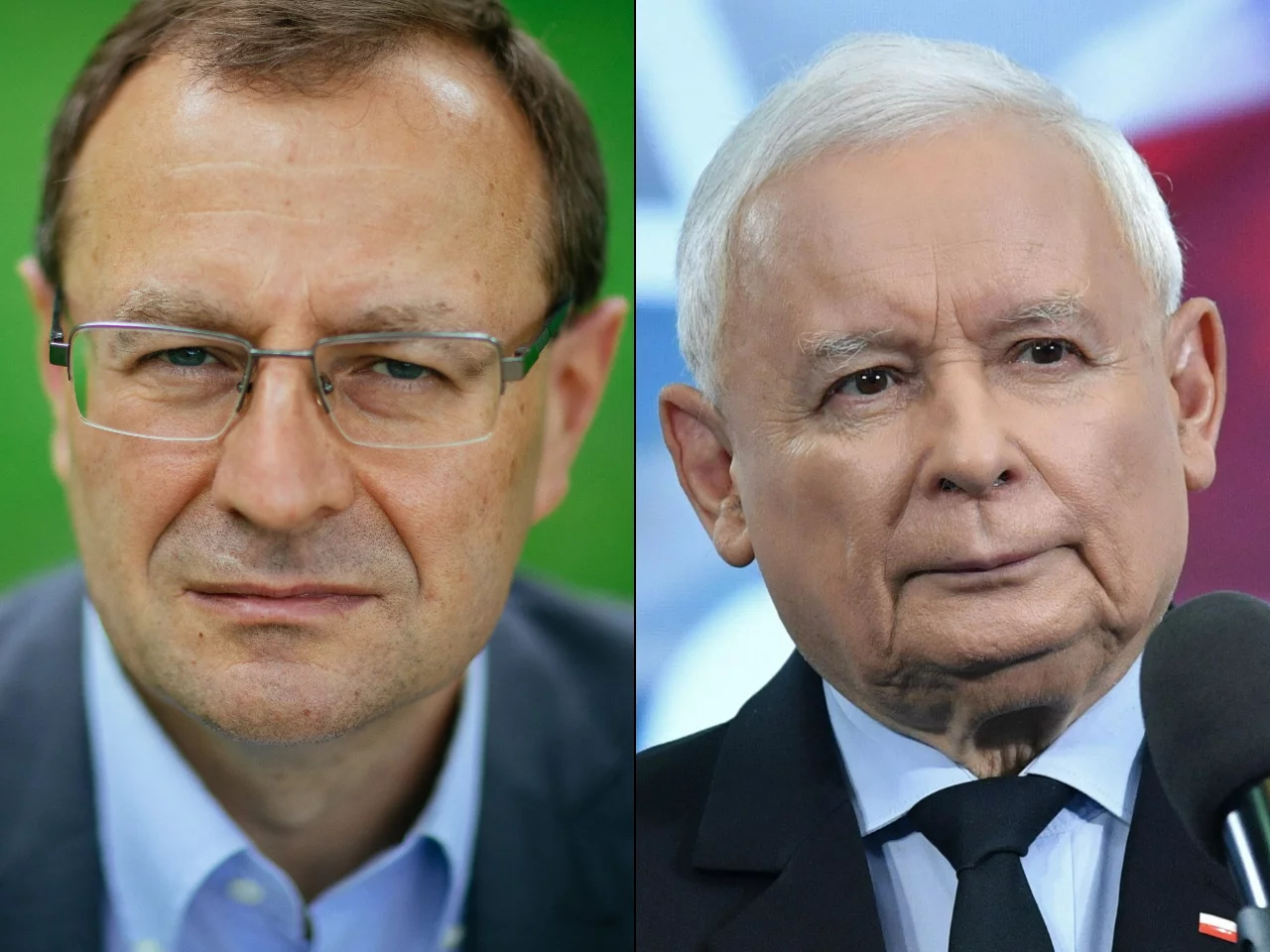 Antoni Dudek i Jarosław Kaczyński