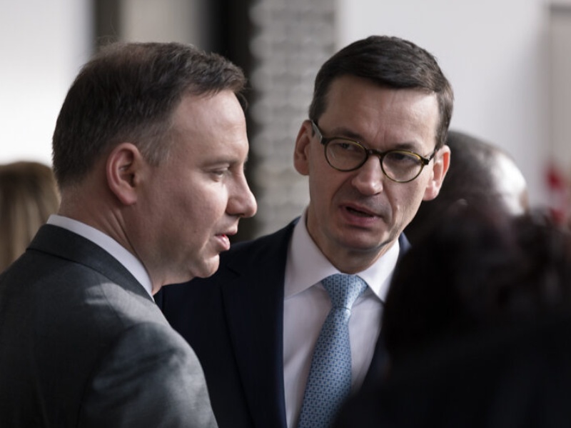 Andrzej Duda i Mateusz Morawiecki