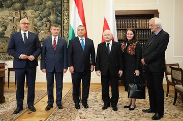 Spotkanie kierownictwa PiS z premierem Węgier