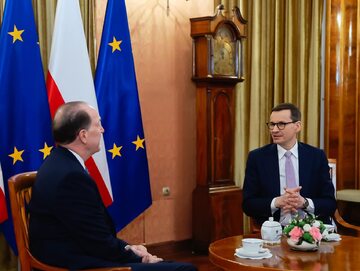 Spotkanie Mateusza Morawieckiego z prezesem Banku Światowego Davidem Malpassem