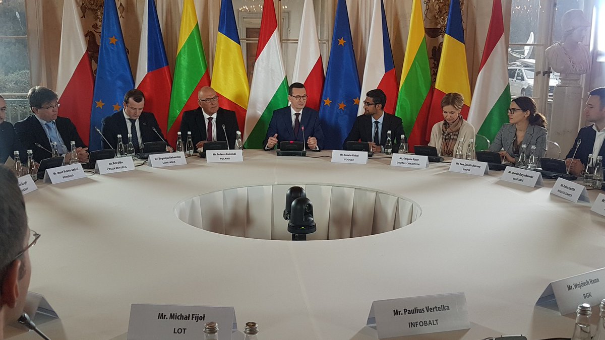 Premier podczas spotkania „Central and Eastern Europe Innovation Roundtable”