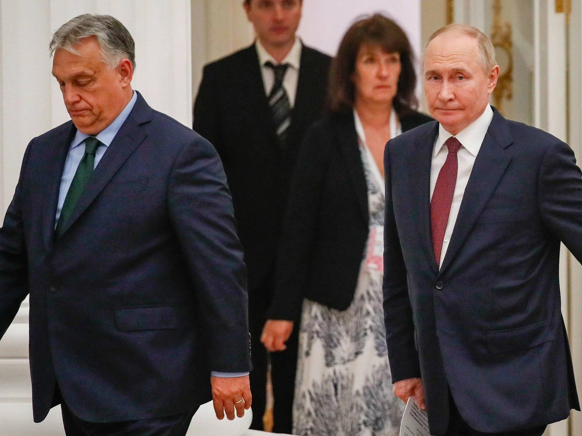 Viktor Orban i Władimir Putin