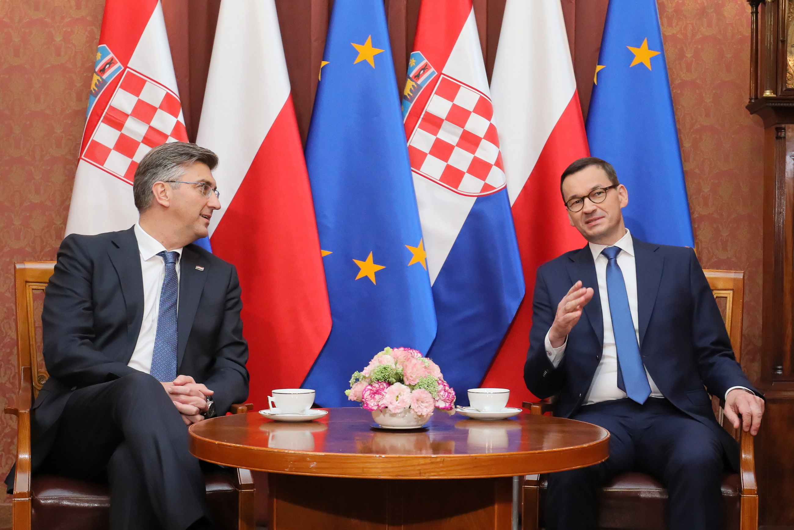 Mateusz Morawiecki, Andrej Plenkovic
