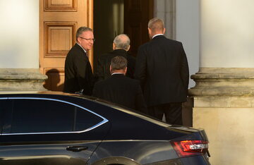Spotkanie prezesa PiS z prezydentem Andrzejem Dudą