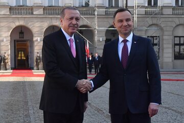 Spotkanie prezydentów Polski i Turcji