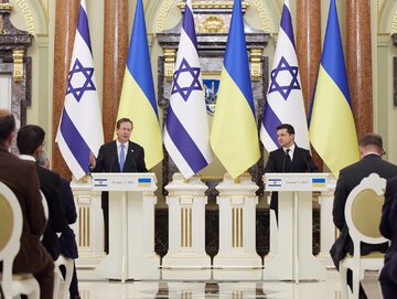 Spotkanie prezydentów Ukrainy i Izraela w Kijowie