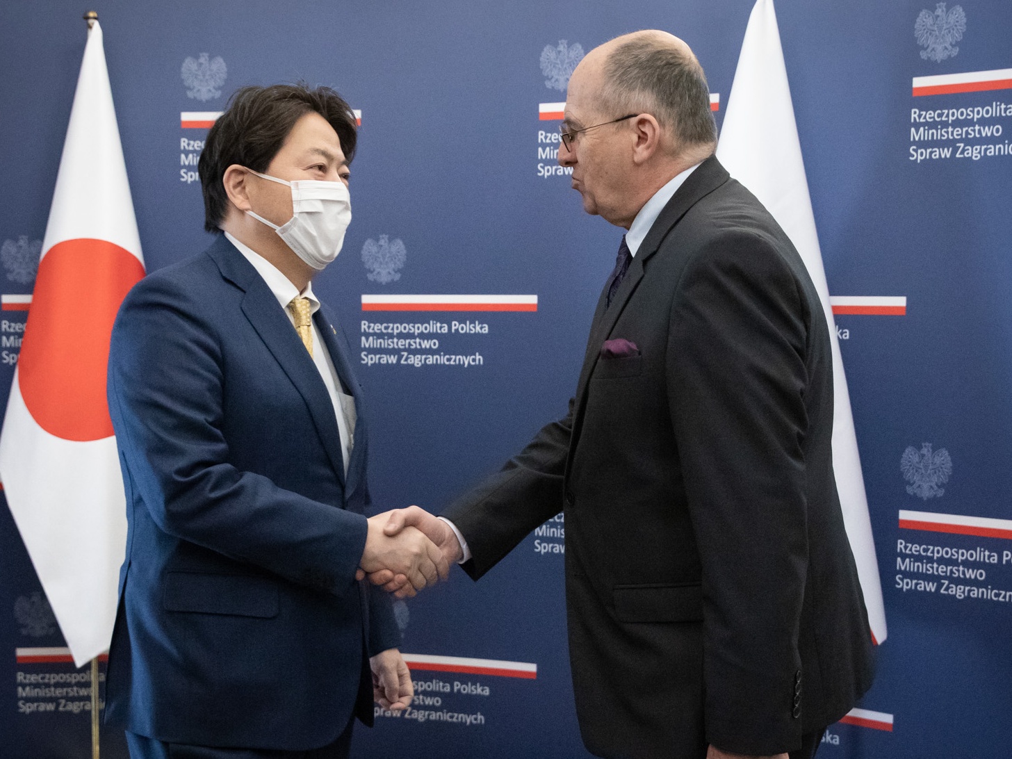 Spotkanie szefów dyplomacji Polski i Japonii