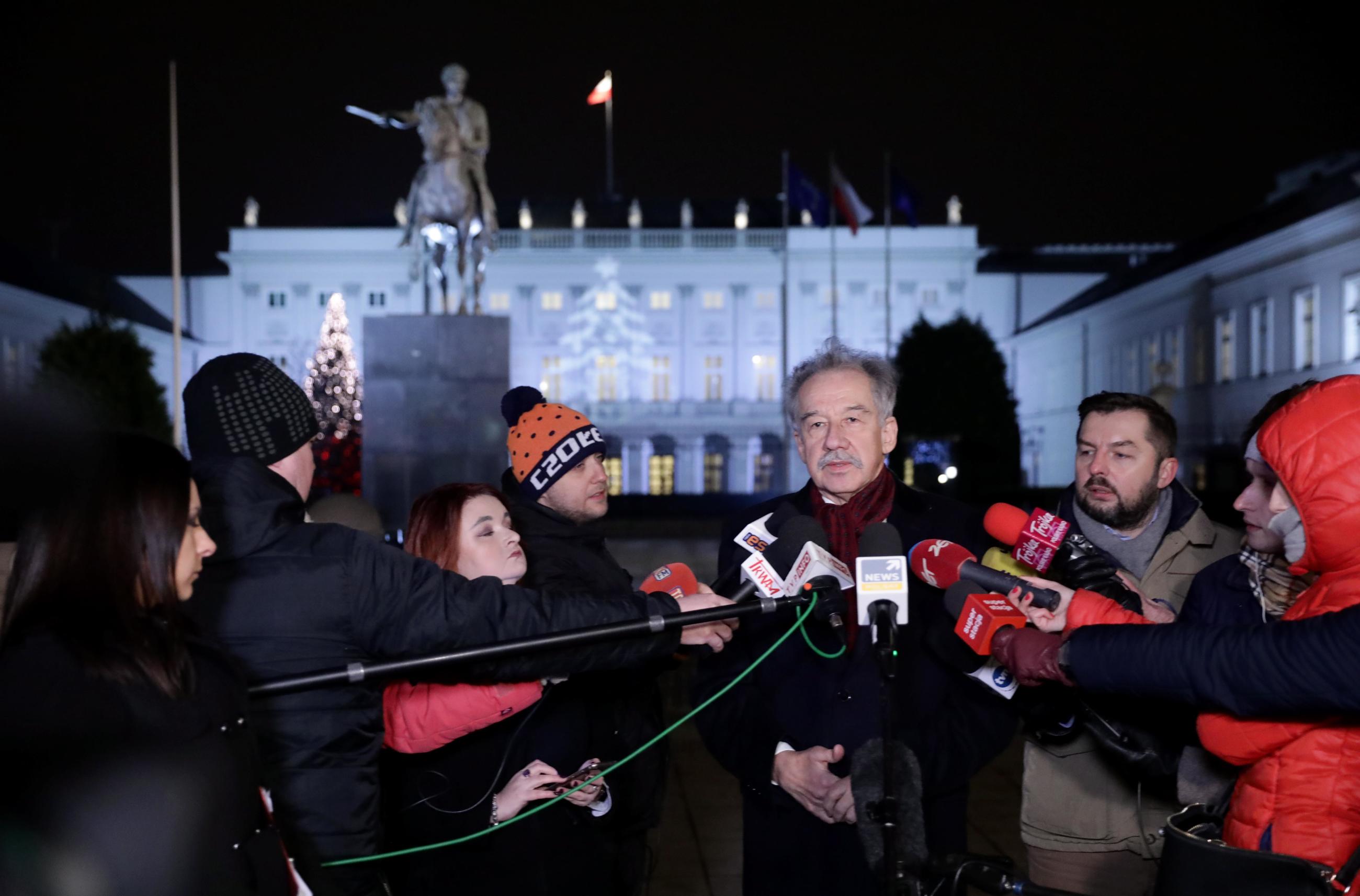 Przewodniczący Państwowej Komisji Wyborczej sędzia Wojciech Hermeliński