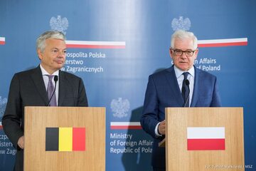 Spotkanie szefów MSZ Polski i Belgii