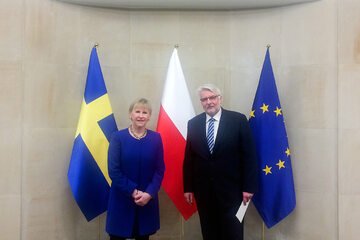 Spotkanie szefów MSZ Polski i Szwecji